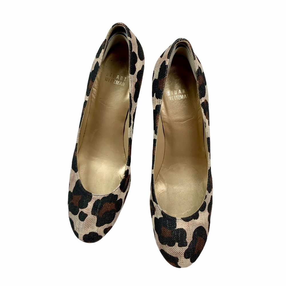 STUART WEITZMAN | Animal Print Pumps